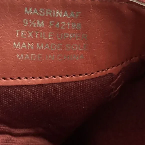 Style & Co Masrinaa Block-Heel Ankle Bootie Scarlet Micro Size 9.5M NIB - Picture 11 of 12